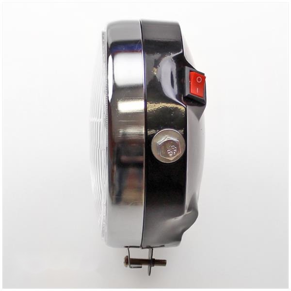 Koplamp Peugeot 103 / MBK 51/88 Rond 150mm Zwart - Afbeelding 3