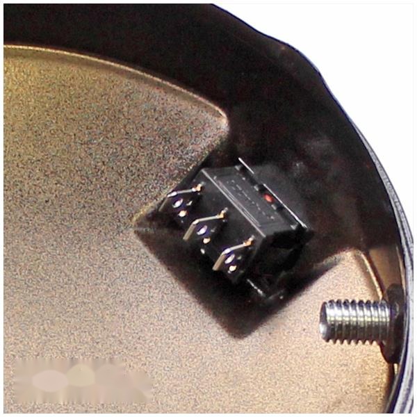 Koplamp Peugeot 103 / MBK 51/88 Rond 150mm Zwart - Afbeelding 5