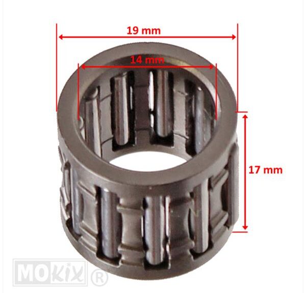 Naaldlager 14x19x17 Honda MB/MT80 SP