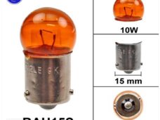 Lamp BAU15S 12V 10W Oranje CE (1) - Bollard