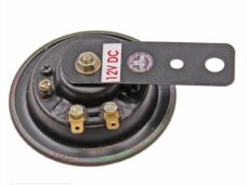 Claxon 12V Motor Groot (DC) 90mm Zwart