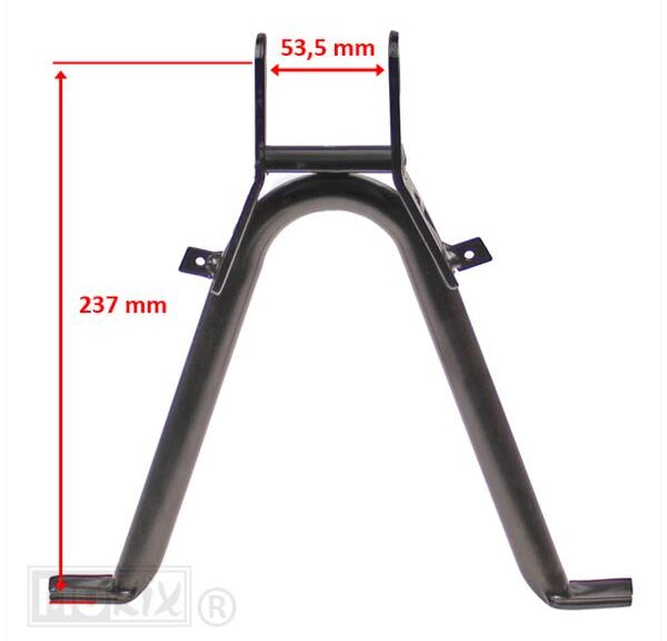 Middenstandaard Zundapp '71-'83 Zwart 53.5mm IGM