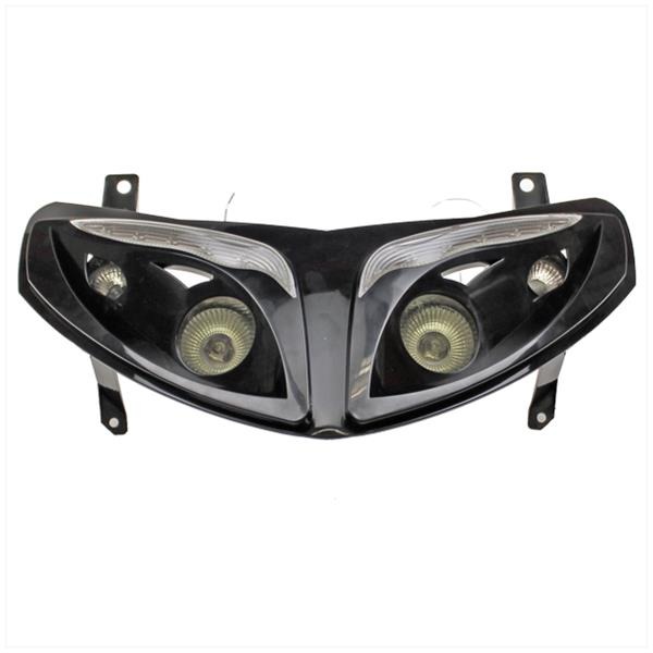 Koplamp Peugeot Speedfight LED RAW Zwart - Afbeelding 2