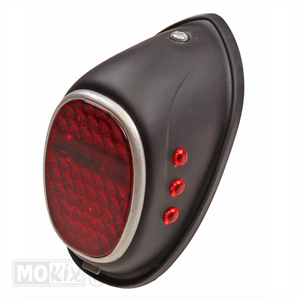 Achterlicht Classic Model Hella Puch Zwart - Afbeelding 2
