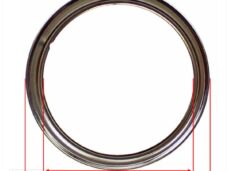 Koplamp Rand Yamaha FS1/DX/TY  Chroom