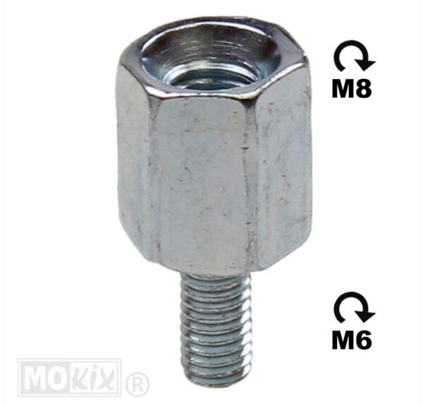 Spiegel-Verloopbus M 6 Rechts > M 8 Rechts