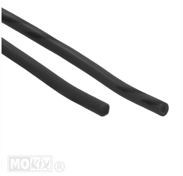 Lichtsnoer UNI 1mtr 0.75mm2 Zwart