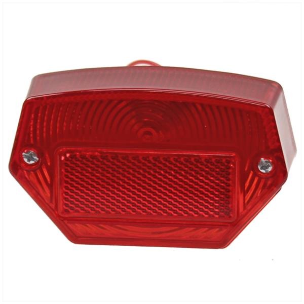Achterlicht Glas Zundapp/Kreidler SET (ULO) Rood - Afbeelding 3