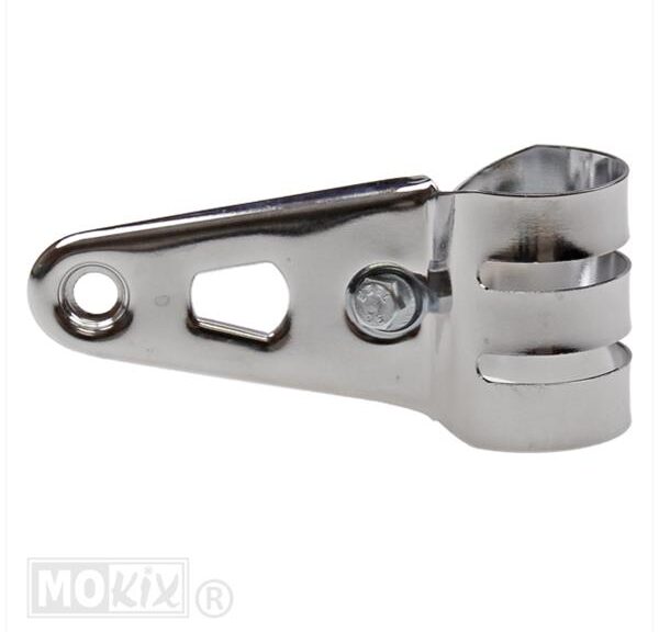 Koplamp-Haak SET UNI 40mm EBR Vork Chroom  (2)