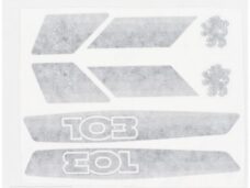 Peugeot 103 Stickerset Grijs 8 Delig