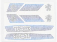 Peugeot 103 Stickerset Blauw 8 Delig