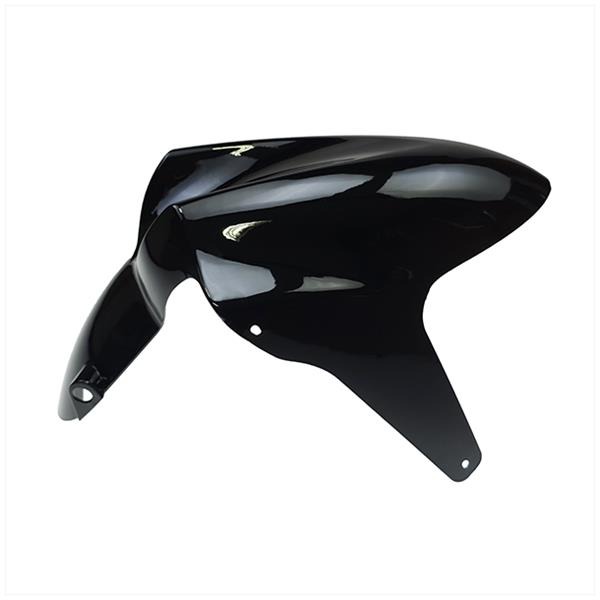 Voorspatbord Yamaha Aerox MKX Glans Zwart - Afbeelding 4
