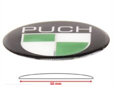 Puch Embleem Rond Sticker 3D 50mm