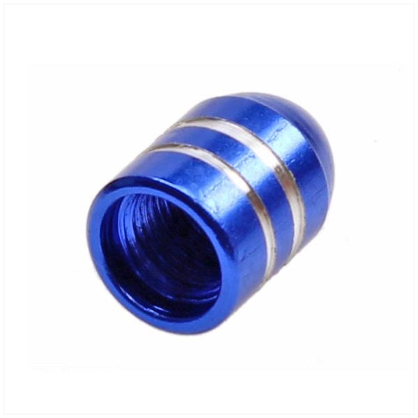 Ventieldop SET Aluminium Punt Blauw - Afbeelding 2