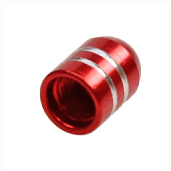 Ventieldop SET Aluminium Punt Rood - Afbeelding 2