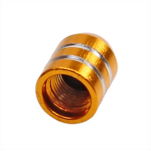 Ventieldop SET Aluminium Punt Goud - Afbeelding 2