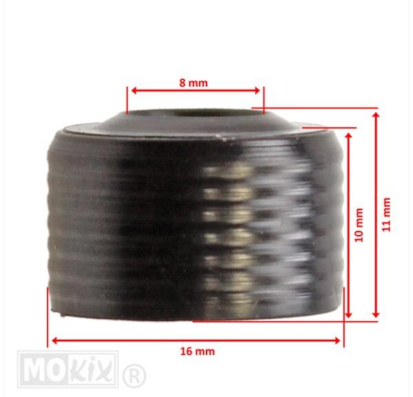 Keerring Waterpomp-AS Piaggio 50cc 8x16x10/11 SP