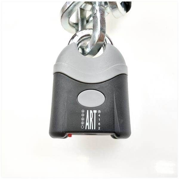 Ketting Slot MKX-Lock 4str 150cm (Beugelslot) - Afbeelding 2