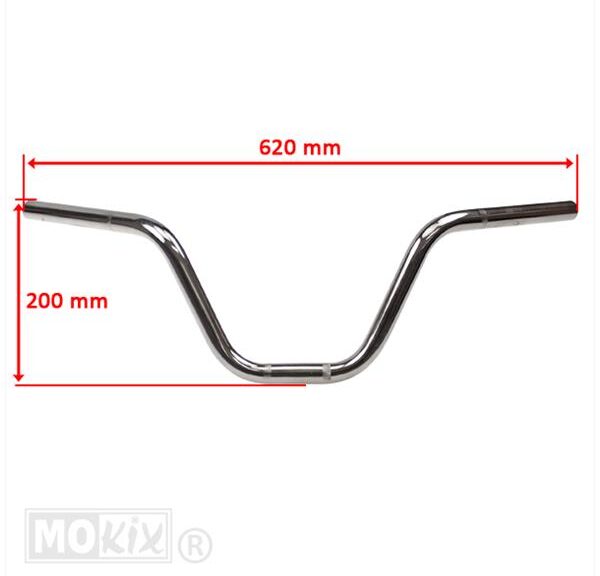 Stuur Peugeot 103 SP/SPX MBK 51 20cm Chroom