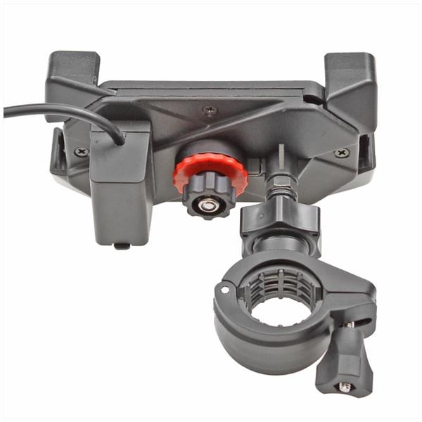 Smartphone Houder Scooter/Motor MET USB Lader - Afbeelding 3