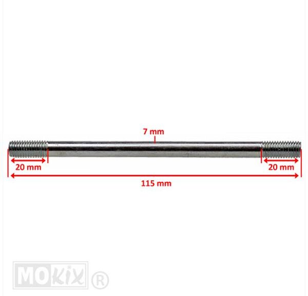 Cilinder Tapeind MIN AM6/DERBI KIT ECO (4) SP