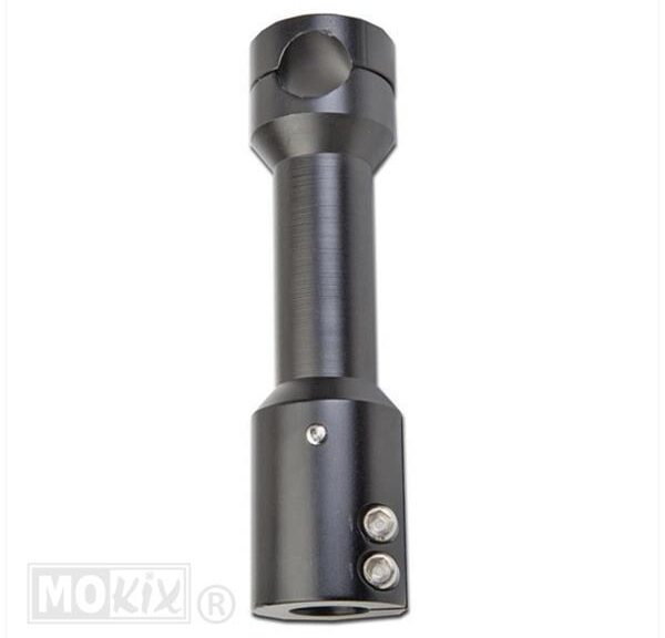 Stuurklem Yamaha Aerox/JOG ALU 22mm MAT Zwart