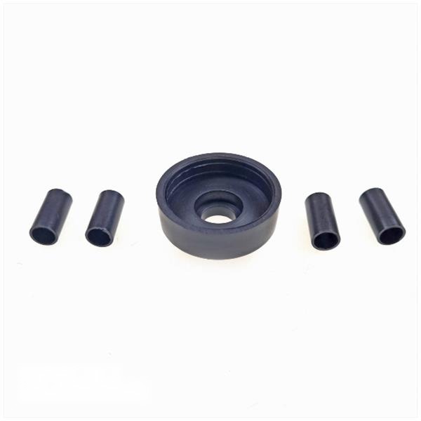 Schokbrekerset UNI Classic Zwart Huls 310mm - Afbeelding 2