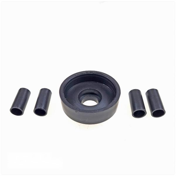 Schokbrekerset UNI Classic Grijs/Chroom Huls 310mm - Afbeelding 2