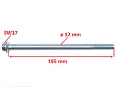 Vooras Zundapp 195x12x1.25 ST (CH) - Supertec