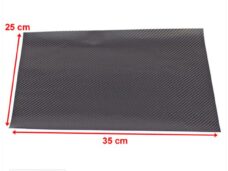 Stickervel Carbon 25x35cm Glans Zwart