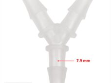Slangverbinder Y-Stuk 7.9mm Doorzichtig (1) - Bollard