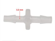 Slangverbinder 3.2mm Doorzichtig (1) - Bollard