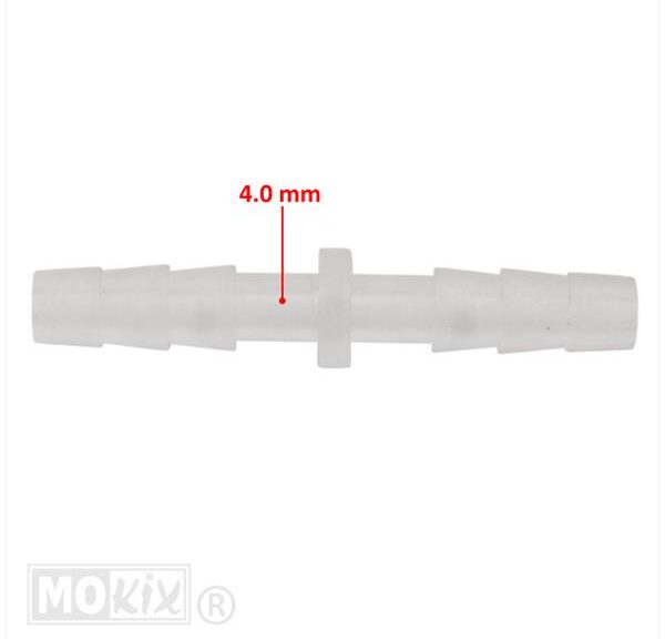 Slangverbinder 4.0mm Doorzichtig (1) - Bollard