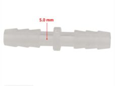 Slangverbinder 5.0mm Doorzichtig (1) - Bollard
