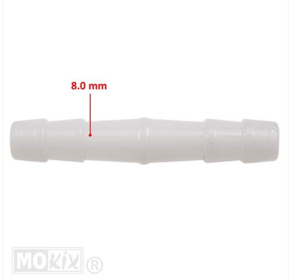 Slangverbinder 8.0mm Doorzichtig (1) - Bollard