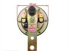 Claxon  6V Wisselstroom Zwart