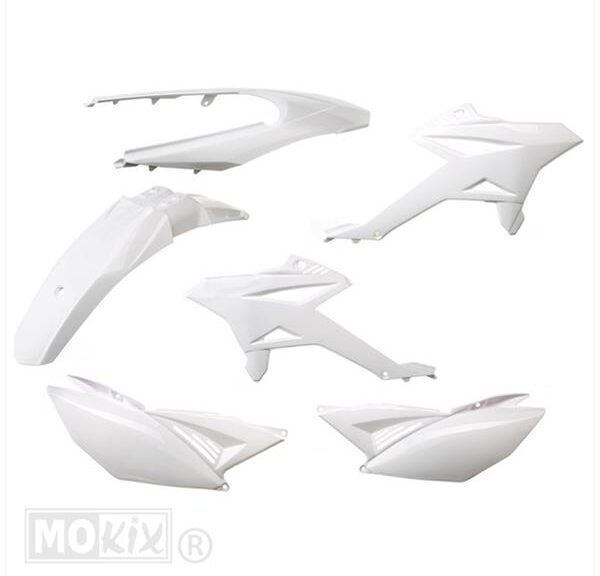 Plaatwerk KIT Beta RR50 2011-2020 WIT 6delig - MKX