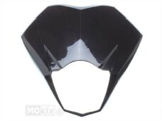 Koplampspoiler Rieju MRT/MRT-PRO  09-"21 Zwart" - MKX