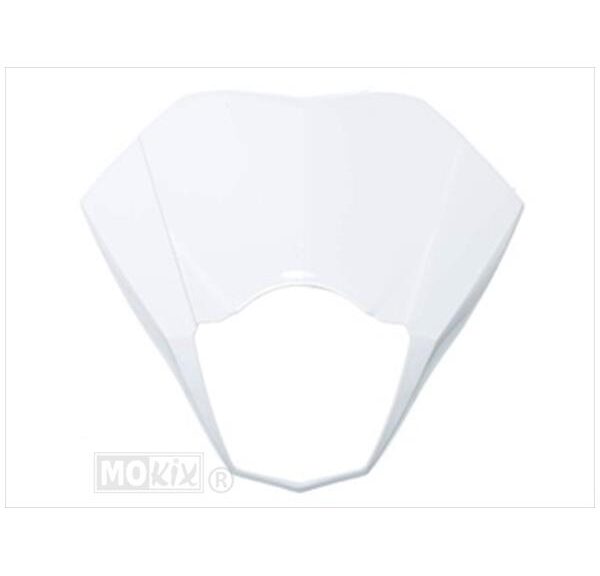 Koplampspoiler Rieju MRT/MRT-PRO 09-"21 WIT" - MKX