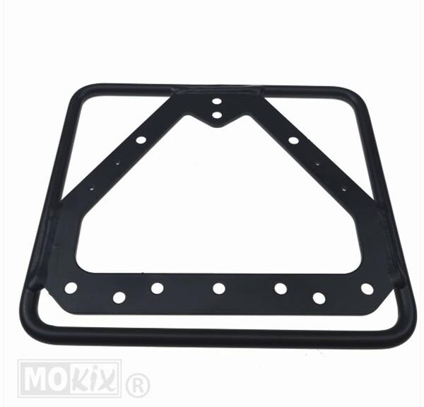 Kentekenplaathouder 145x125 Retro MAT Zwart