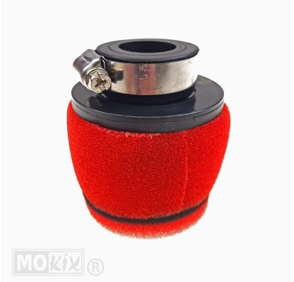 Powerfilter Foam Racing Klein Rood 28/35mm ST - Supertec