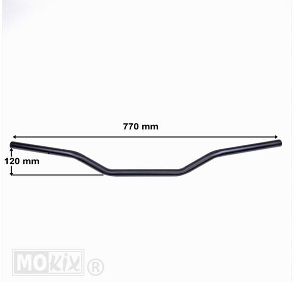 Stuur Rieju SMX Zwart Supertec