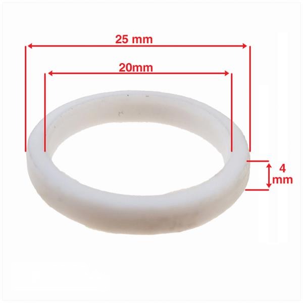 Begrenzingringen SET (PVC) 20x25x2/3/4mm (3delig) - Afbeelding 3