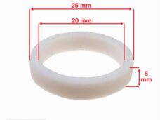 Begrenzingringen SET (PVC) 20x25x5/6/8mm (3delig) - Supertec