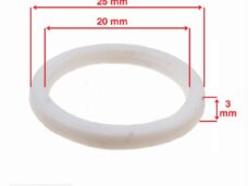 Begrenzingring (PVC) 20x25x3 Piaggio/China 4T (1) - Supertec