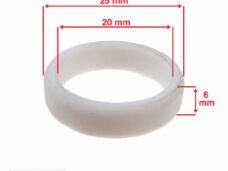 Begrenzingring (PVC) 20x25x6 Piaggio/China 4T (1) - Supertec