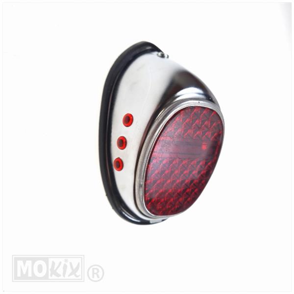 Achterlicht Classic Model Hella Puch Chrome - Afbeelding 2