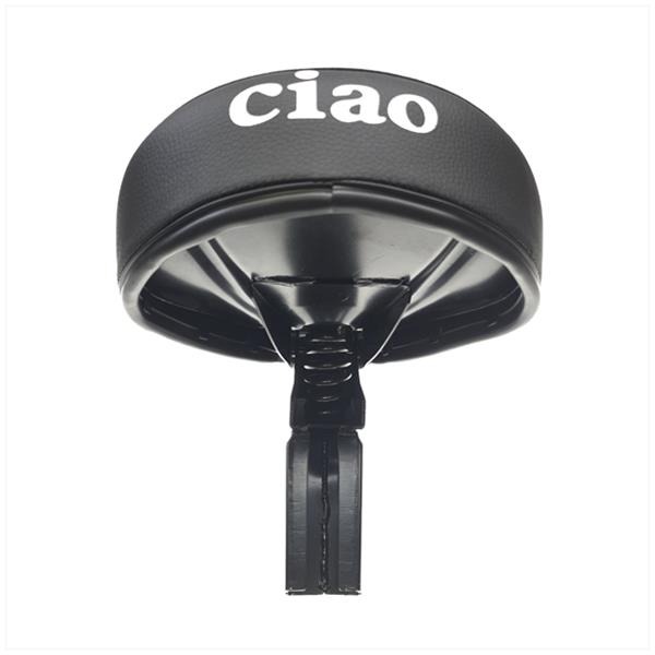 Zadel Vespa Ciao Vierkante PEN STD Zwart - Afbeelding 2