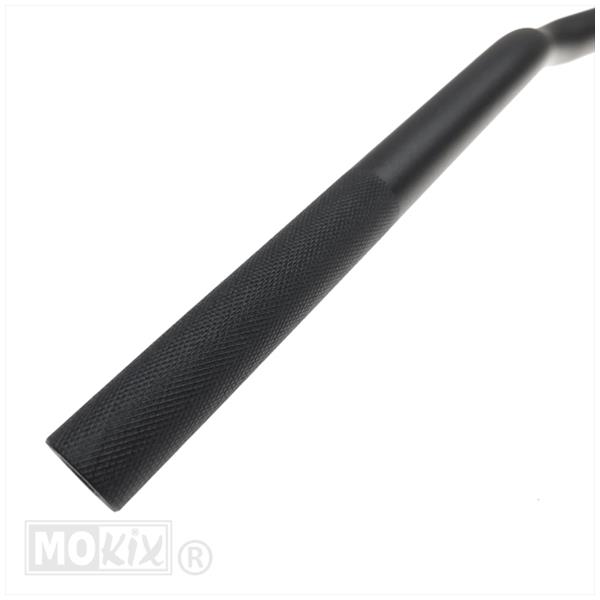 Stuur Motor Cross MAT Zwart 28.6mm 82cm Supertec - Afbeelding 3