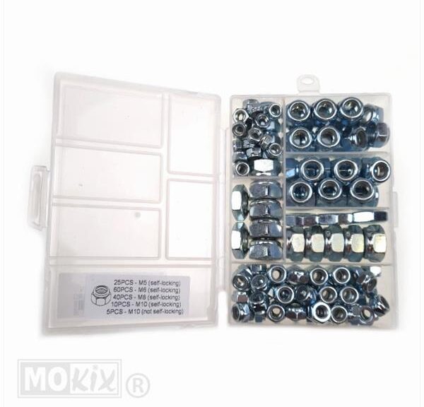 Sortie-Doos Moeren M5/M6/M8/M10 Zelfborgend (140) - Bollard